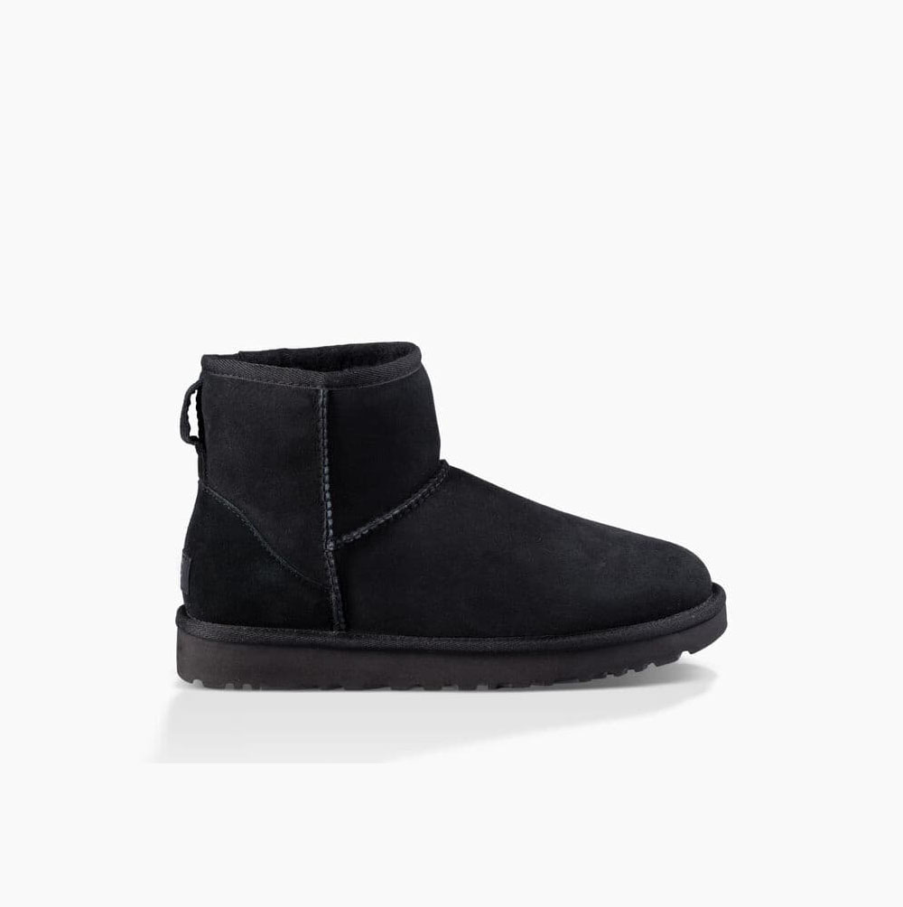 UGG Classic Mini II - Boots Dame - Svart (NO-E757)